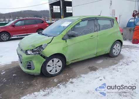 2016 Chevrolet Spark Ls Cvt z USA, uszkodzony, nr VIN KL8CB6SA2GC566016